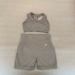 Gymshark Seamless bra and shorts